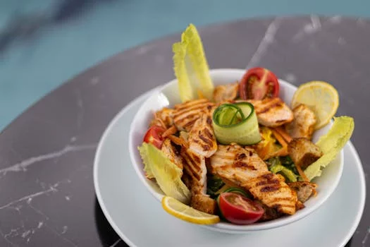 caesar salad with parmesan cheese